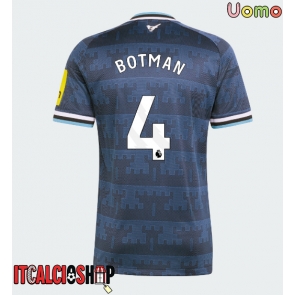 Newcastle United Sven Botman #4 Seconda Maglia 2026-27 Manica Corta